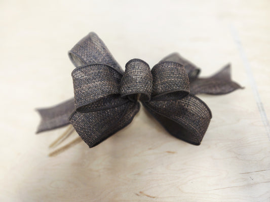 Dark Brown Wreath Add On Bow