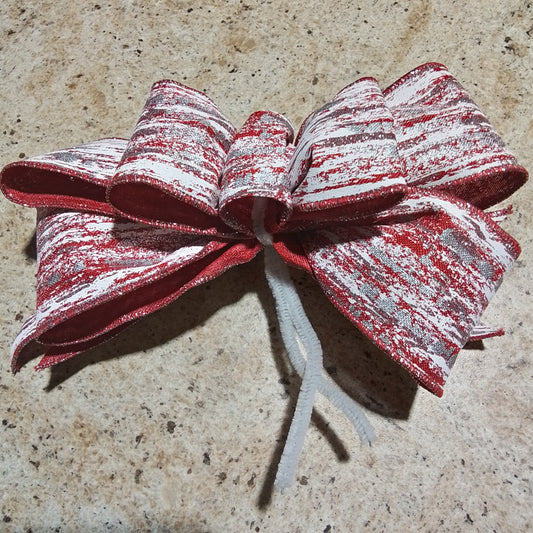 Red Silver Bark Add On Bow