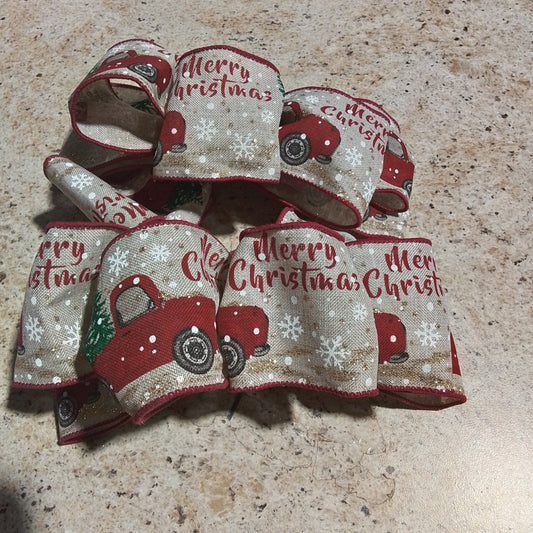 Christmas Truck Add On Bow