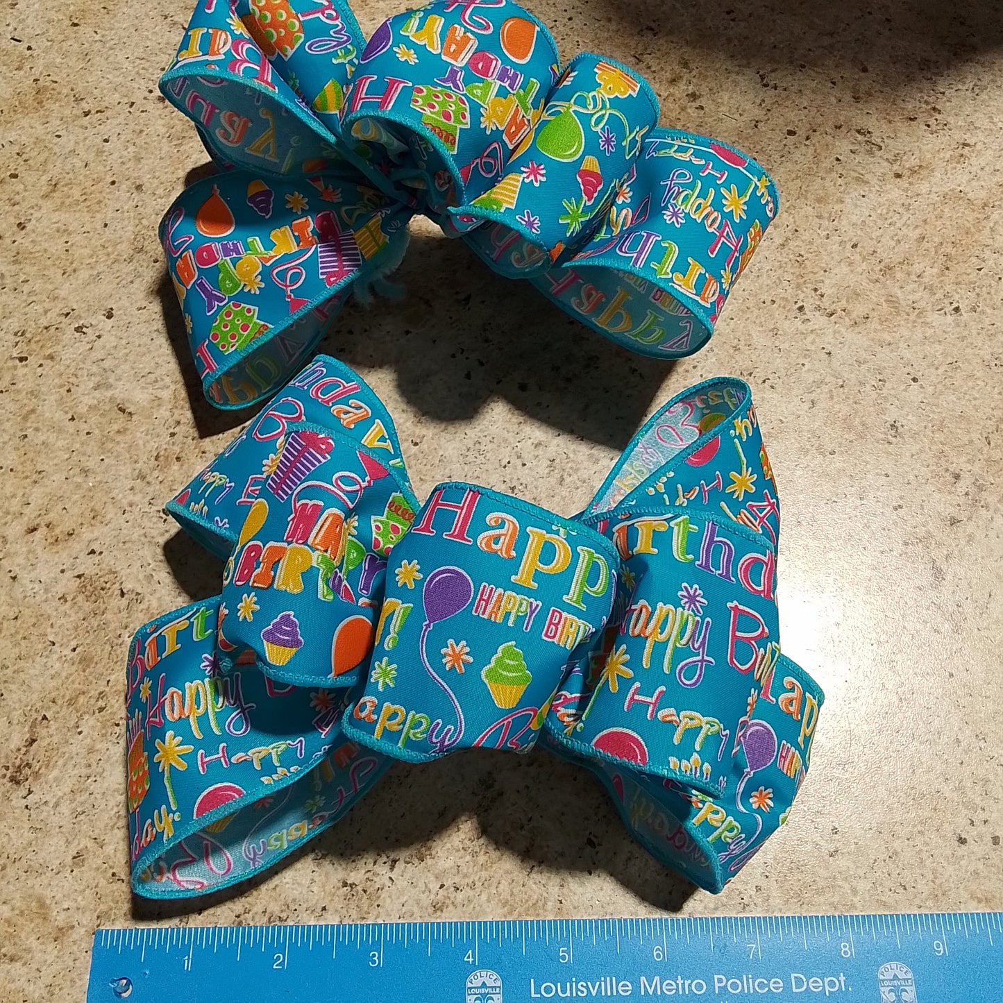 Happy Birthday Add On Bow