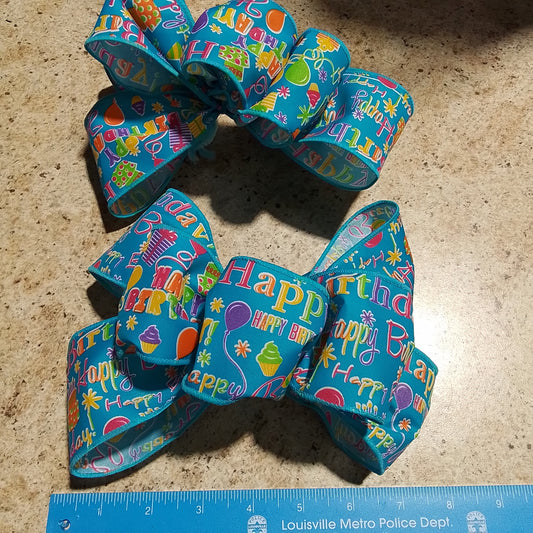 Happy Birthday Add On Bow