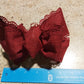 Burgundy Lace Bow Add On Bow