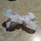 White Wreath Add On Bow