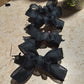 Black Wreath Add On Bow