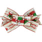 Christmas Truck Farmhouse Bow | Christmas Tree Topper Bow | Present Bow