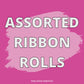 Assorted Box of Ribbon Rolls