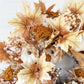 Fall Wreath with Maple Leaves, Pumpkins and Berries
