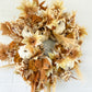 Fall Wreath with Maple Leaves, Pumpkins and Berries