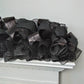 Black Gothic Deco Mesh Garland, Customizable Halloween Decoration - Pink Door Wreaths