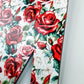 Derby Jockey Silk - Floral Red Rose Racing Door Decoration - Red Green White Burlap - Bridal Shower Front Door Decorations - Pink Door Wreaths