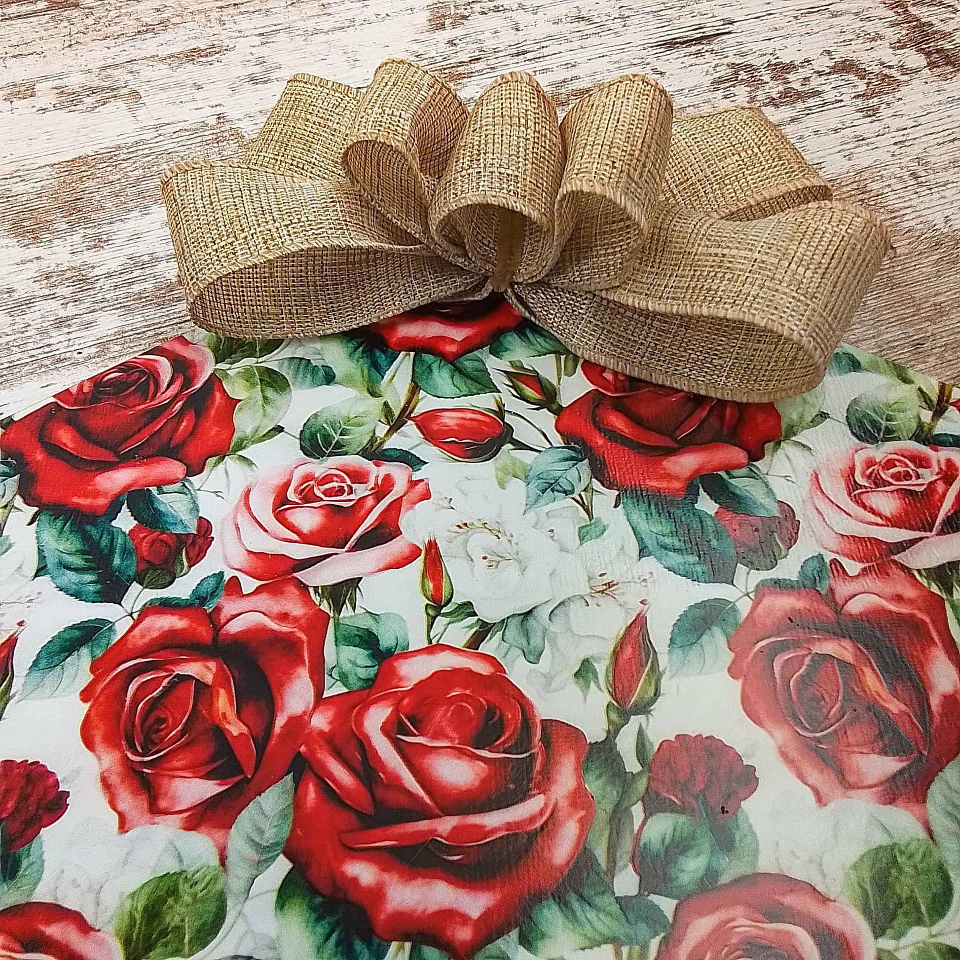 Derby Jockey Silk - Floral Red Rose Racing Door Decoration - Red Green White Burlap - Bridal Shower Front Door Decorations - Pink Door Wreaths