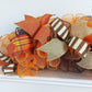 Fall Deco Mesh Garland, Thanksgiving Decoration, Autumn Wreath - Pink Door Wreaths