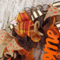 Fall Wreath for Front Door, Brown Autumn Wreaths : F3 - Pink Door Wreaths