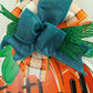Football and Fall Door Hanger, Football Door Wreaths - Pink Door Wreaths