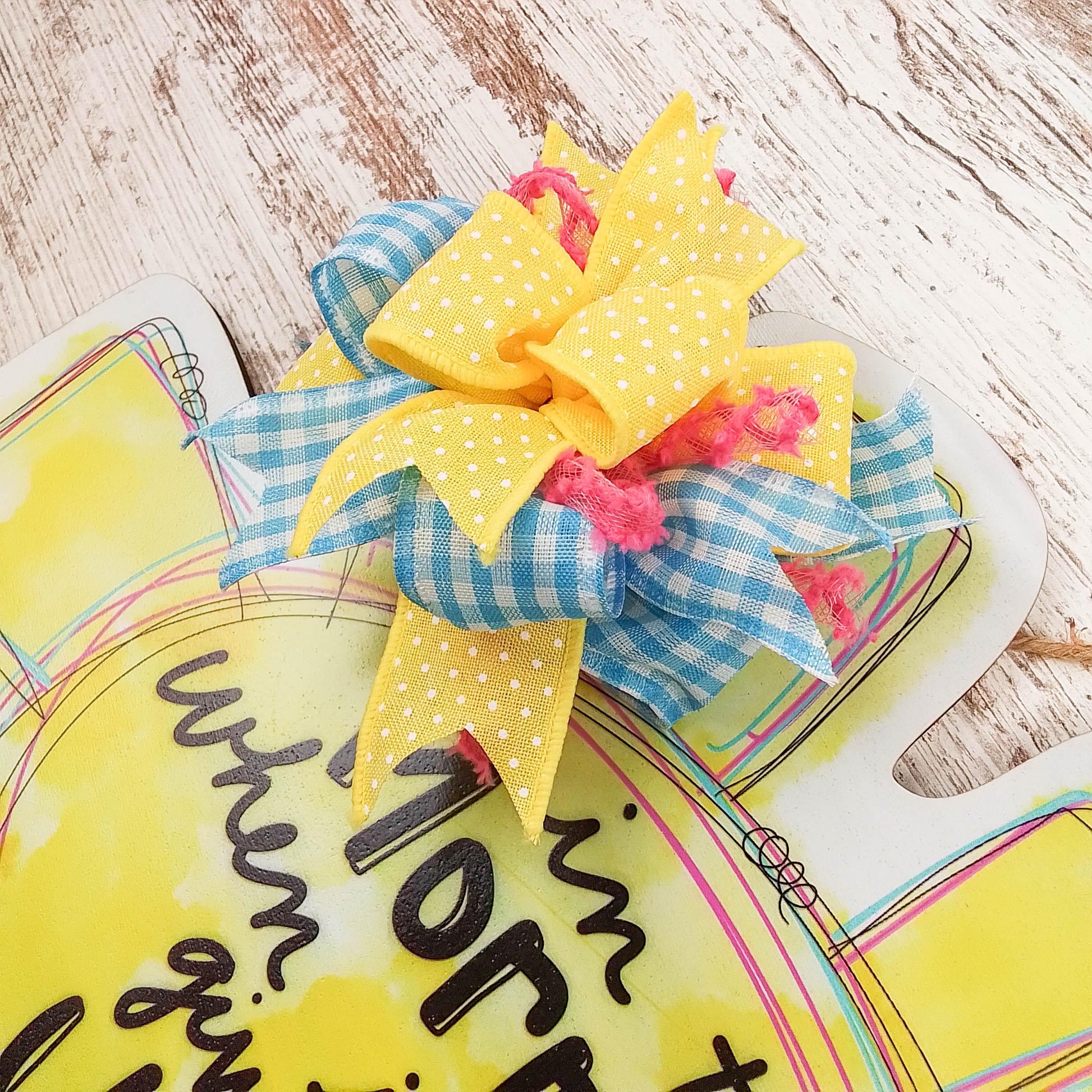In the Morning When I Rise Give Me Jesus Door Hanger - Pink Door Wreaths