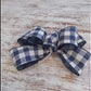 Buffalo Plaid Add On Wreath Bow - Wreath Embellishment for Already Made PreMade Wreath - Farmhouse Extra