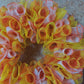 Bright Orange Wreath, Summer Mesh Wreaths, Welcome Yellow Spring Decor