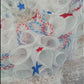 Flag Fourth of July Mesh Door Wreath
