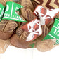 Football Door Wreath, Go Team Brown Green