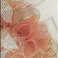Rose Gold Mesh Outdoor Front Door Wreath | Mother's Day Wreath