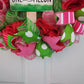 Watermelon Summer Door Wreath - Spring Door Decor - One in a Melon - Pink Lime Green Red White
