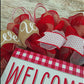 Cherry Summer Wreath - Fruit Welcome Red Spring Decor - Front Porch Decorations