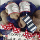 Baseball Wreath | We're at the Ball Field | Navy Blue Red White