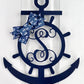 Anchor Monogram Door Hanger