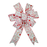 Choose Your Style - Christmas Bow for Wreath Add Ons - Outdoor Window Embellishment - Farmhouse Extra - Pink Door Wreaths
