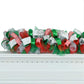 Christmas Garland for Staircase or Mantle - Mantel Decor - Red Emerald Silver - Pink Door Wreaths