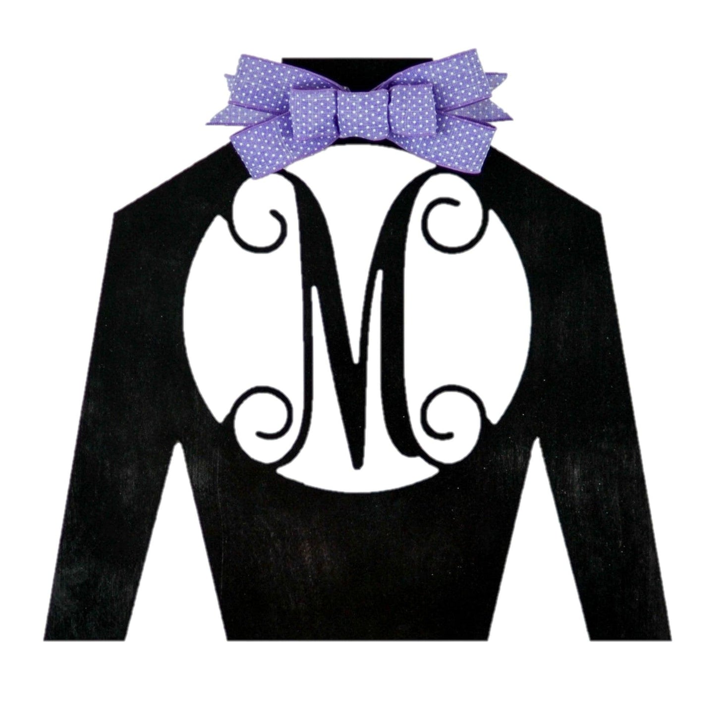 Kentucky Derby Monogram Jockey Silk | LOTS of colors! - Pink Door Wreaths