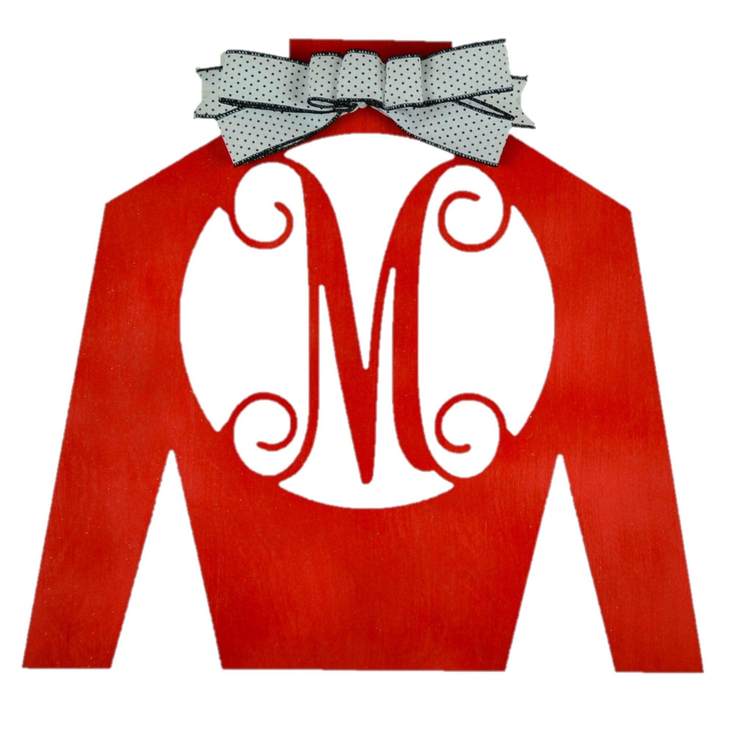 Kentucky Derby Monogram Jockey Silk | LOTS of colors! - Pink Door Wreaths