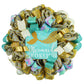Mermaid Everyday Wreath - Beach Whimsical Fun Teenager Door Decor - Pink Door Wreaths