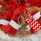 Mother's Day Gift | Jute burlap everyday year round welcome wreath - Pink Door Wreaths