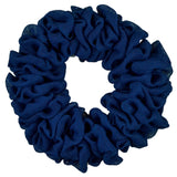 Navy Blue Plain Burlap Wreath Already Made - Everyday Wreath to Decorate DIY - Add Bow, Ribbons on Your Own - Premade - Pink Door Wreaths