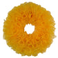 Plain Wreath Base Already Made - Mesh Everyday Wreath to Decorate DIY - Starter Add Bow, Ribbons on Your Own - Premade (Metallic Gold) - Pink Door Wreaths