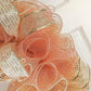 Rose Gold Mesh Outdoor Front Door Wreath | Mother's Day Wreath - Pink Door Wreaths